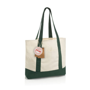 Shopper 350gm2 SHOP LOCAL in cotone riciclato AWARE™ - personalizzabile con logo