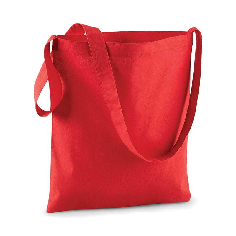 Shopper a Tracolla in Cotone rosso / UNICA - personalizzabile con logo