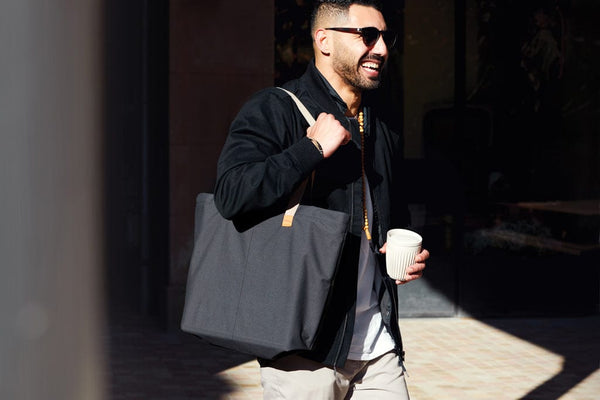 Shopper Bellroy Market nero - personalizzabile con logo