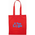 Shopper colorata 140gr - personalizzabile con logo - rosso