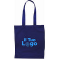 Shopper colorata 140gr - personalizzabile con logo - blu