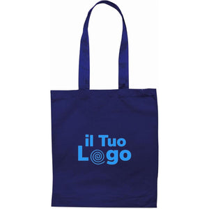 Shopper colorata 140gr - personalizzabile con logo - blu