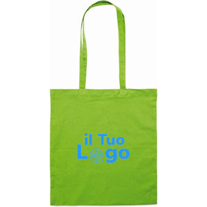 Shopper colorata 140gr - personalizzabile con logo - verde