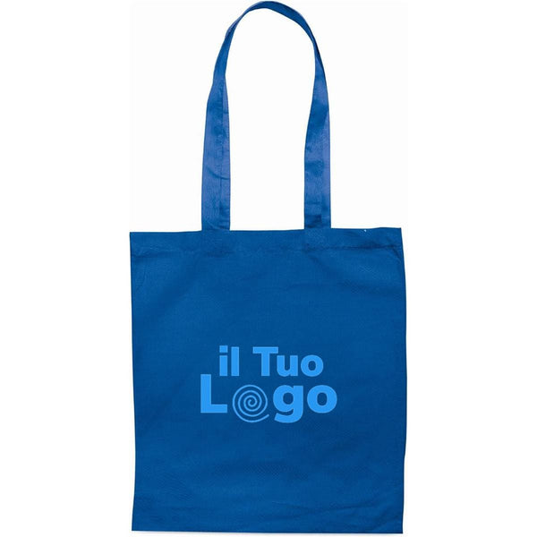 Shopper colorata 140gr - personalizzabile con logo - royal