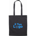 Shopper colorata 140gr - personalizzabile con logo - nero