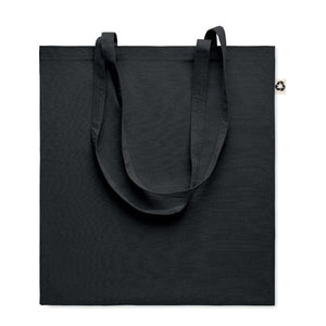 Shopper colorata in cotone riciclato - personalizzabile con logo