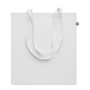 Shopper colorata in cotone riciclato - personalizzabile con logo