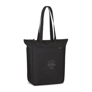 Shopper con cerniera Renew in rPET AWARE™ - personalizzabile con logo