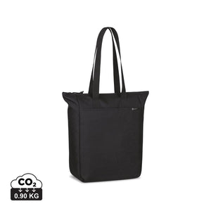 Shopper con cerniera Renew in rPET AWARE™ - personalizzabile con logo