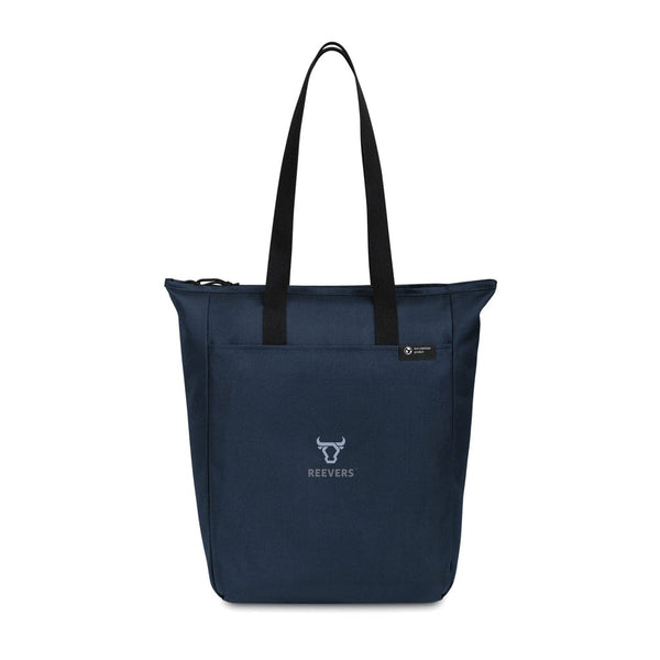 Shopper con cerniera Renew in rPET AWARE™ - personalizzabile con logo