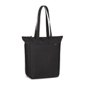 Shopper con cerniera Renew in rPET AWARE™ nero - personalizzabile con logo