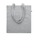 Shopper con manici lunghi grigio - personalizzabile con logo