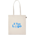 Shopper cotone organico beige - personalizzabile con logo