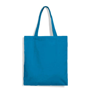 Shopper Cotone Premium azzurro / UNICA - personalizzabile con logo