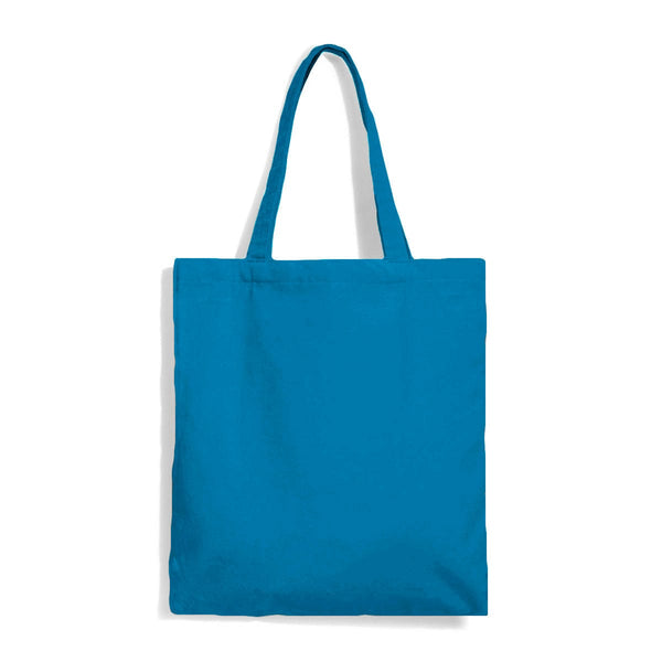 Shopper Cotone Premium azzurro / UNICA - personalizzabile con logo