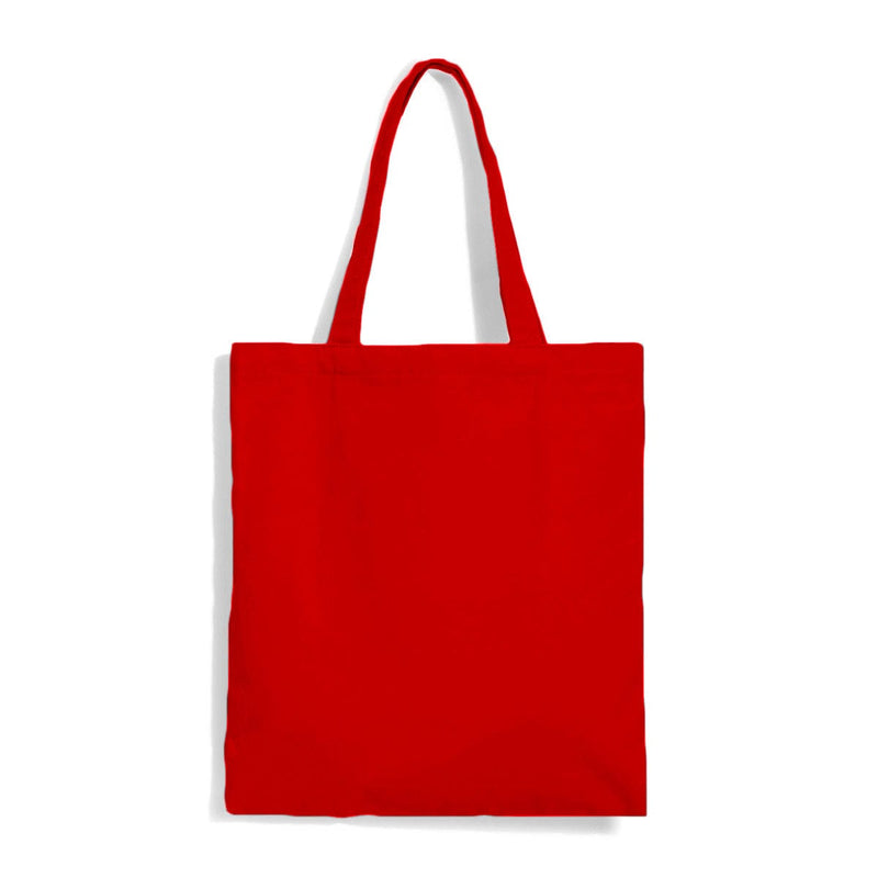Shopper Cotone Premium rosso / UNICA - personalizzabile con logo