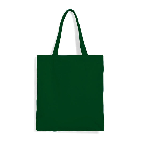 Shopper Cotone Premium verde / UNICA - personalizzabile con logo