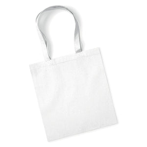 Shopper Deluxe in Cotone Organico bianco / UNICA - personalizzabile con logo