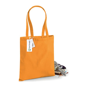 Shopper Deluxe in Cotone Organico consistente - personalizzabile con logo