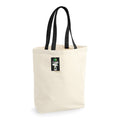 Shopper Equo Solidale beige/nero / UNICA - personalizzabile con logo