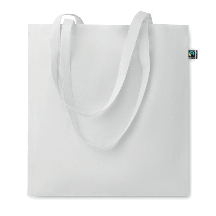 Shopper equosolidale 140gr/m² Bianco - personalizzabile con logo