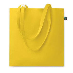 Shopper equosolidale 140gr/m² Giallo - personalizzabile con logo