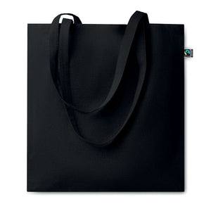 Shopper equosolidale 140gr/m² Nero - personalizzabile con logo