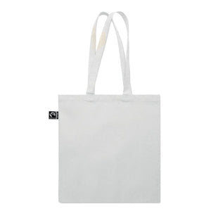 Shopper Fairtrade 180 gr colorata soffietto - personalizzabile con logo