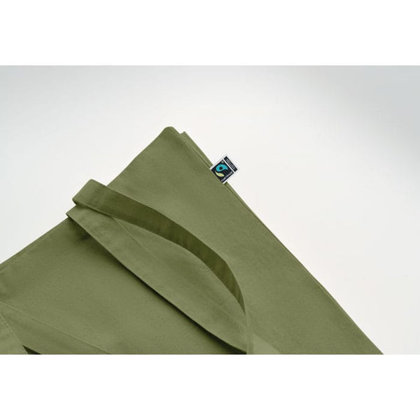 Shopper Fairtrade 180 gr colorata soffietto - personalizzabile con logo