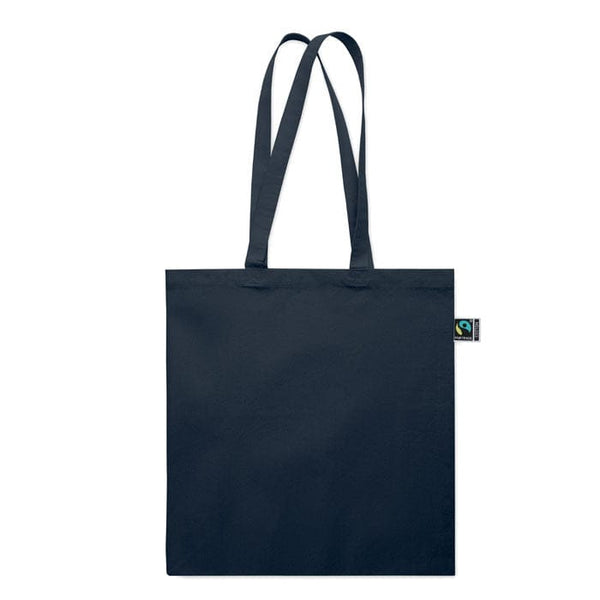 Shopper Fairtrade 180 gr colorata soffietto - personalizzabile con logo