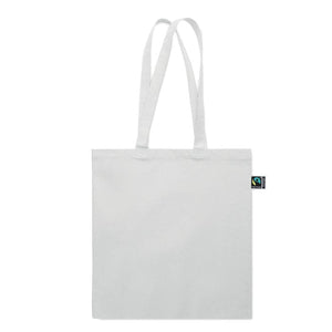 Shopper Fairtrade 180 gr colorata soffietto - personalizzabile con logo