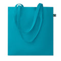 Shopper Fairtrade 180gr colorata Azzurro - personalizzabile con logo