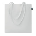 Shopper Fairtrade 180gr colorata Bianco - personalizzabile con logo
