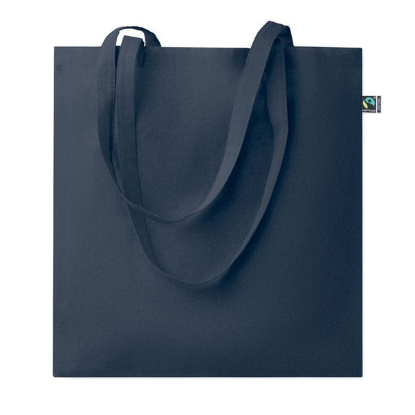 Shopper Fairtrade 180gr colorata Blu - personalizzabile con logo