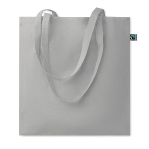 Shopper Fairtrade 180gr colorata Grigio - personalizzabile con logo
