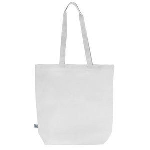 Shopper Fairtrade 270g soffietto - personalizzabile con logo