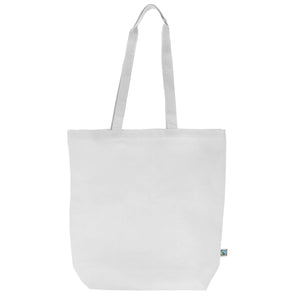 Shopper Fairtrade 270g soffietto - personalizzabile con logo