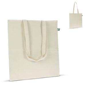 Shopper Fairtrade natural 140g beige - personalizzabile con logo