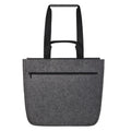 Shopper feltro softbasket grigio - personalizzabile con logo