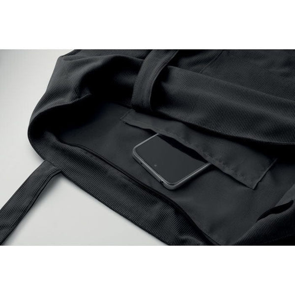 Shopper grande in velluto a coste - personalizzabile con logo