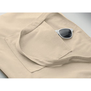 Shopper grande in velluto a coste - personalizzabile con logo
