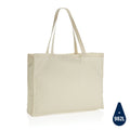 Shopper Impact AWARE™ in cotone riciclato 145gr bianco - personalizzabile con logo