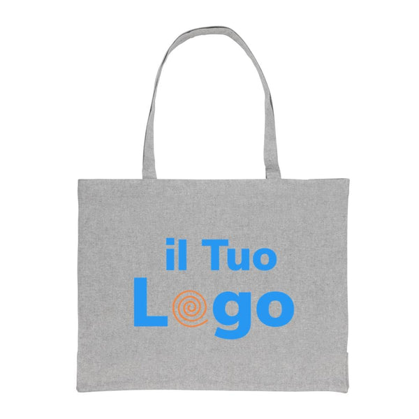 Shopper Impact AWARE™ in cotone riciclato 145gr - personalizzabile con logo
