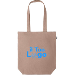 Shopper in 100% canapa - personalizzabile con logo