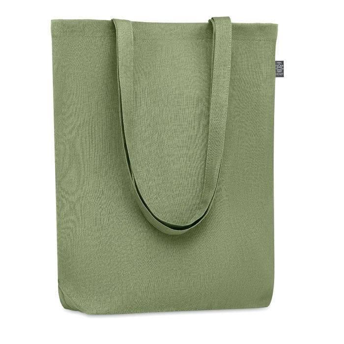 Shopper in 100% canapa Colore: verde €6.54 - MO6162-09