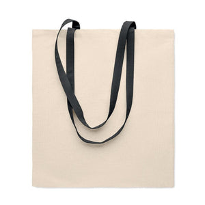 Shopper in cotone 140 gr/m Nero - personalizzabile con logo