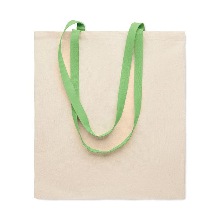 Shopper in cotone 140 gr/m verde calce - personalizzabile con logo