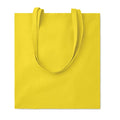 Shopper colorata 140gr giallo - personalizzabile con logo
