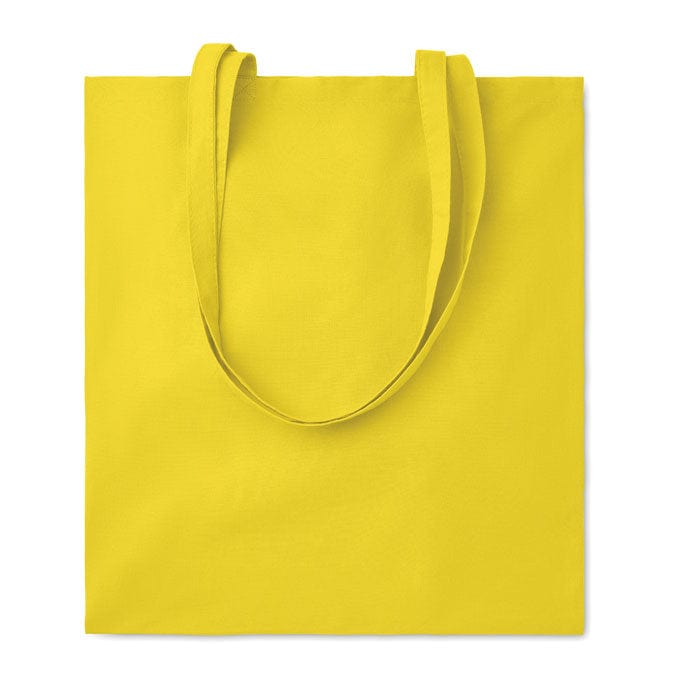 Shopper colorata 140gr giallo - personalizzabile con logo