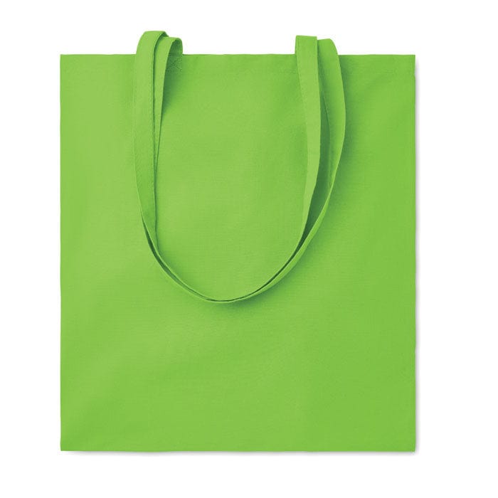 Shopper colorata 140gr verde calce - personalizzabile con logo